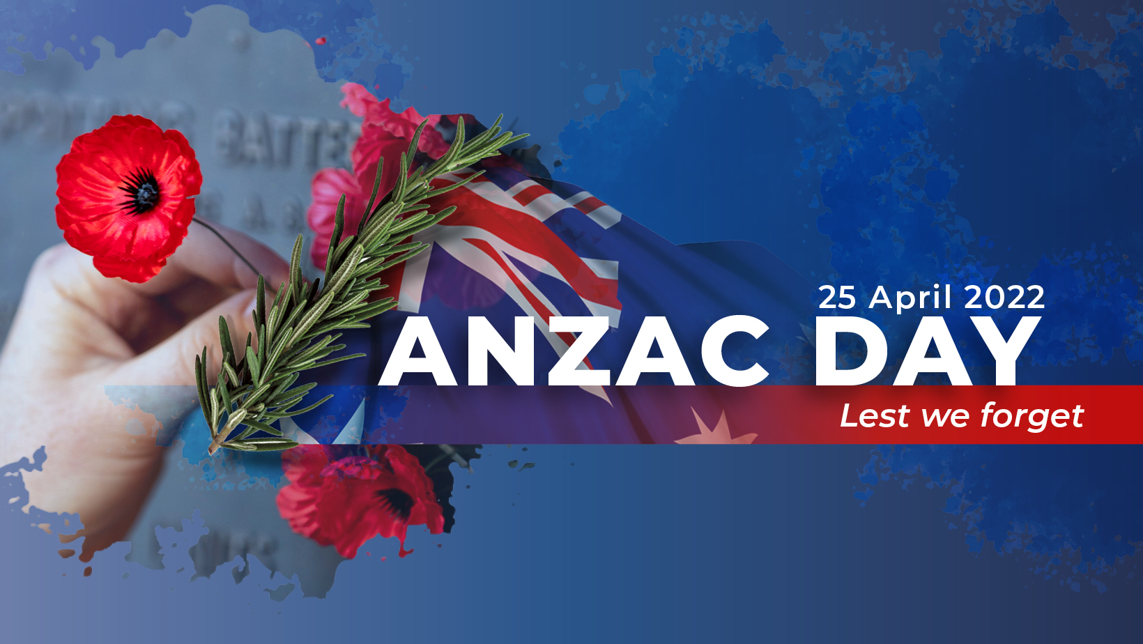 ANZAC DAY 2022 banner